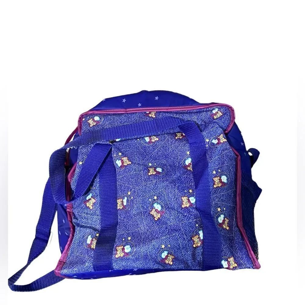 Vintage Teddy Bear Diaper Bag